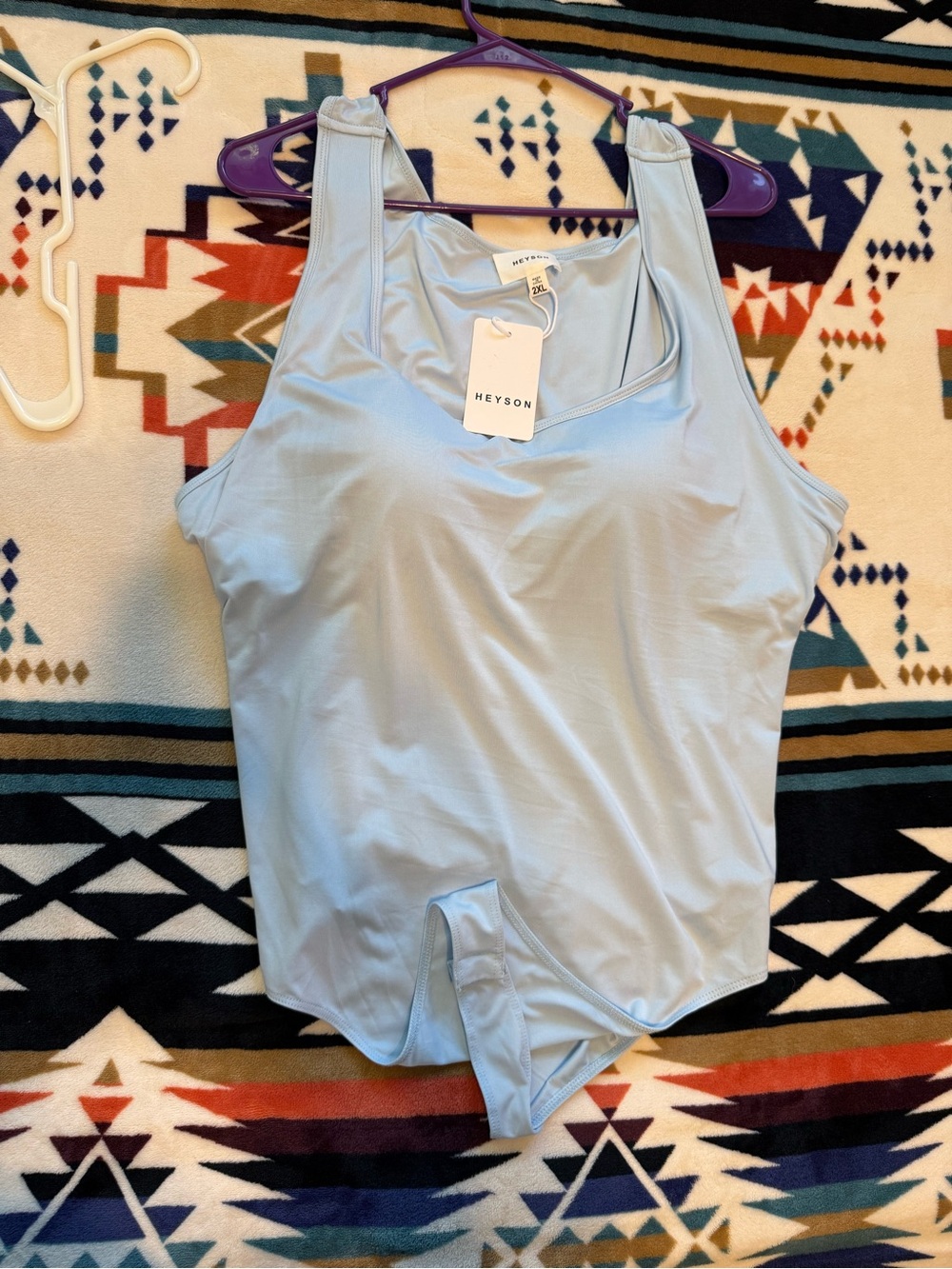 Heyson Light Blue Body Suit